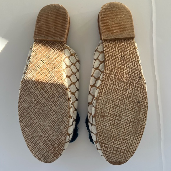 Anthropologie Pom Pom slides - Picture 5 of 6